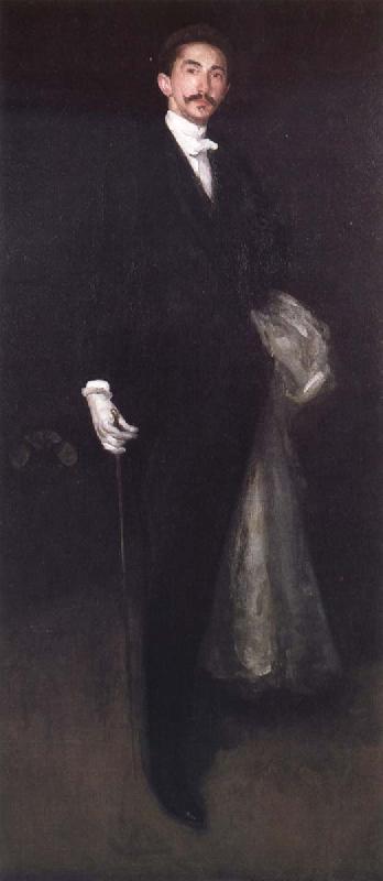 James Abbott Mcneill Whistler Robert,Comte de Montesquiou- oil painting image